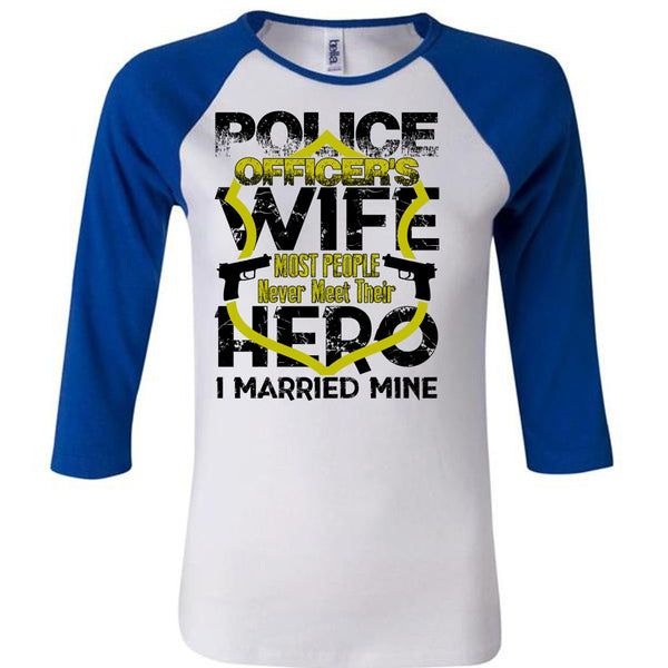Police Officer's Wife T Shirt, I Love Wife T Shirt, Awesome T-Shirts