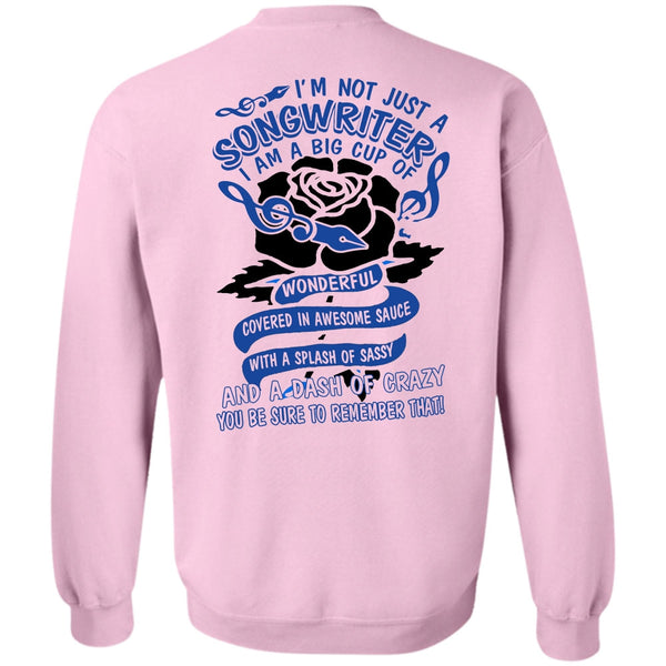 I Love Writing T Shirt, I'm Not Just A Songwriter Sweatshirt