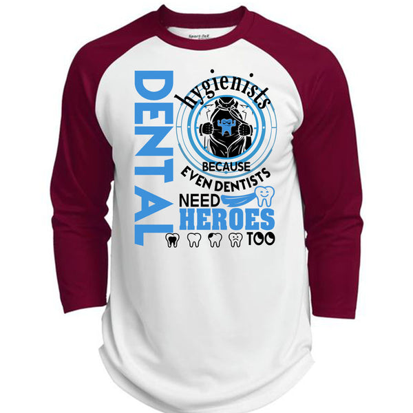 Being A Dental Hygienists T Shirt, I Love Dentist T Shirt, Awesome T-Shirts  (Polyester Game Baseball Jersey)