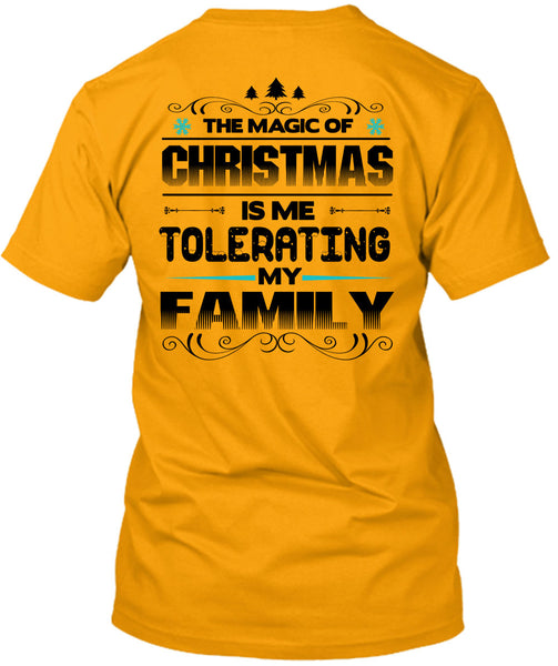 The Magic Of Christmas T Shirt, I Love Christmas T Shirt