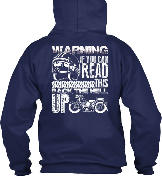 You Can Read T Shirt, This Back The Hell Up T Shirt