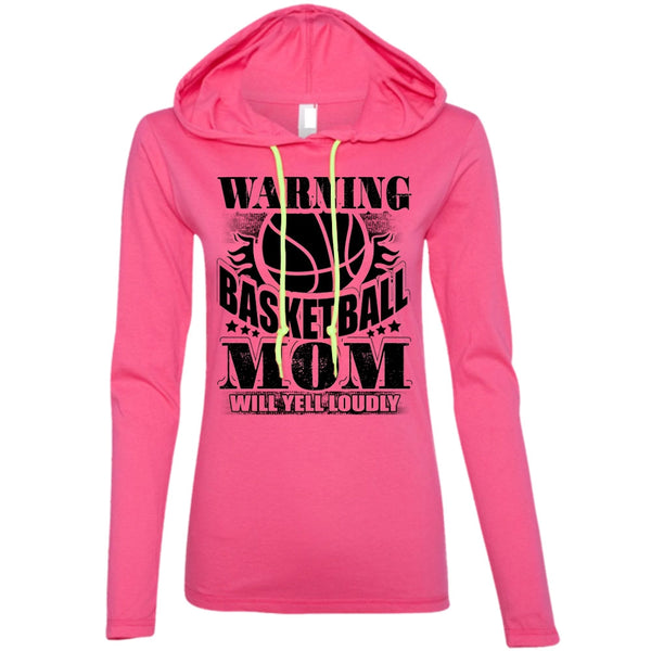 Warning Basketball Mom T Shirt, I Love Basketball T Shirt, Awesome T-Shirts