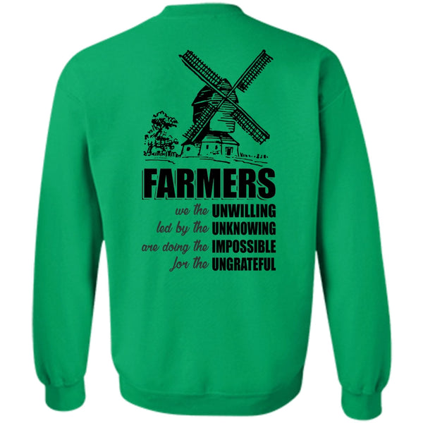 I Love Farming T Shirt, Farmers We The Unwilling Sweatshirt
