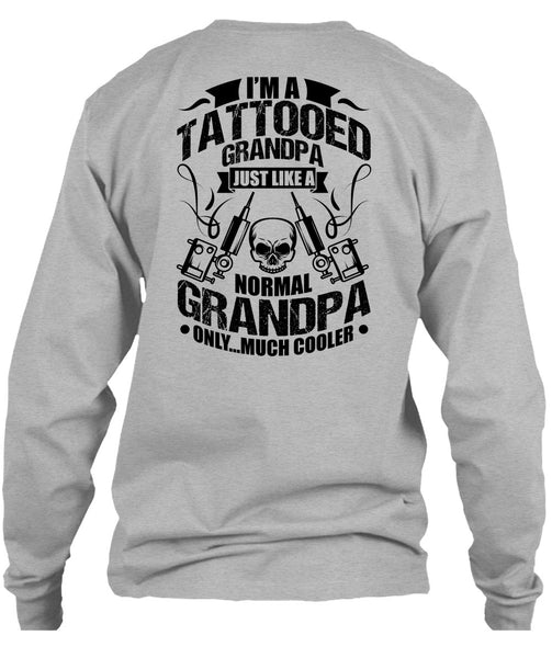I'm Tattooed Grandpa T Shirt, I Love Tattooed T Shirt