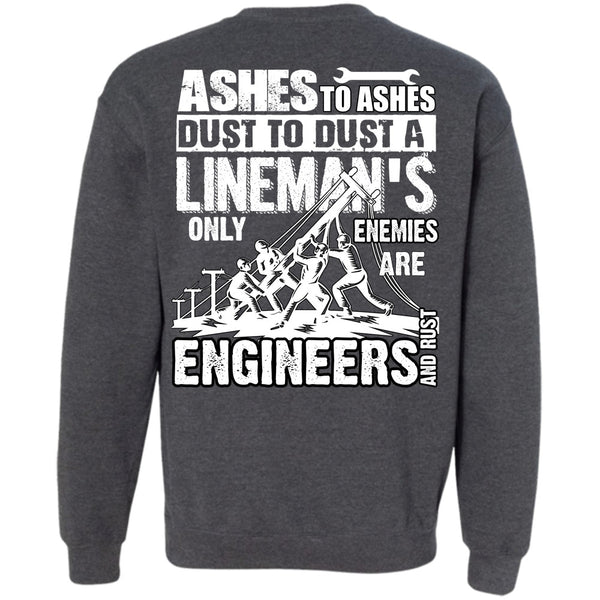 Engineers And Rust T Shirt, I Love Lineman Sweatshirt
