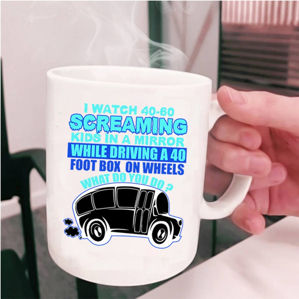 Gift For Bus Driver Coffee Mug, Funny School Bus Driver Cup
