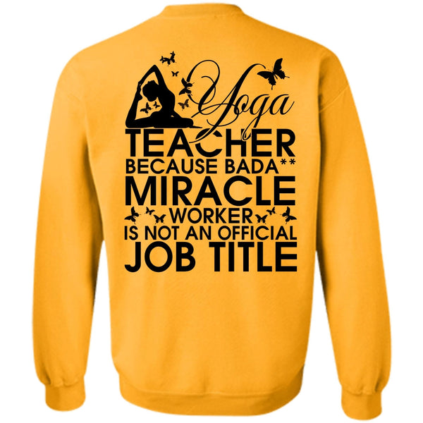 I Love Yoga T Shirt, Yoga Teacher Sweatshirt