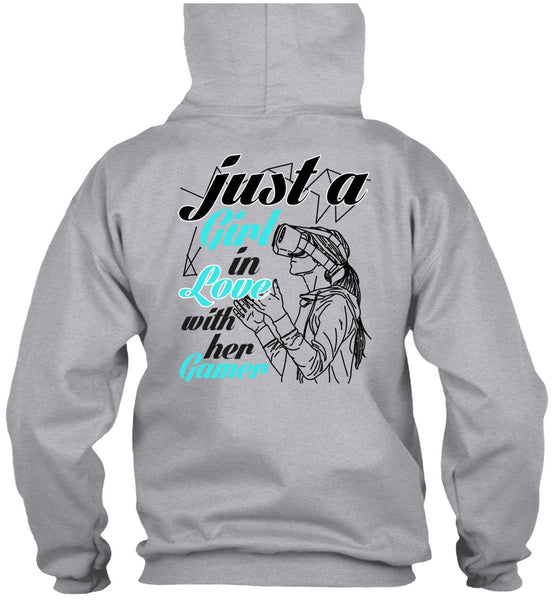 Just A Girl In Love With Her Gamer T Shirt, I Love Gaming T Shirt