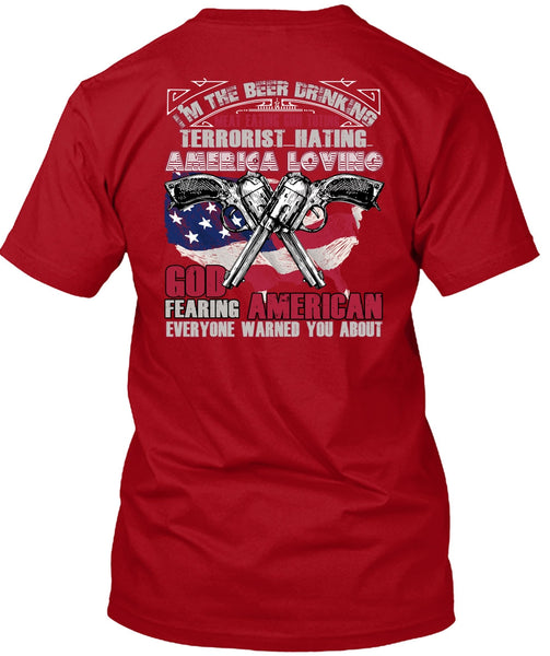 God Fearing American T Shirt, Being A Veteran T Shirt
