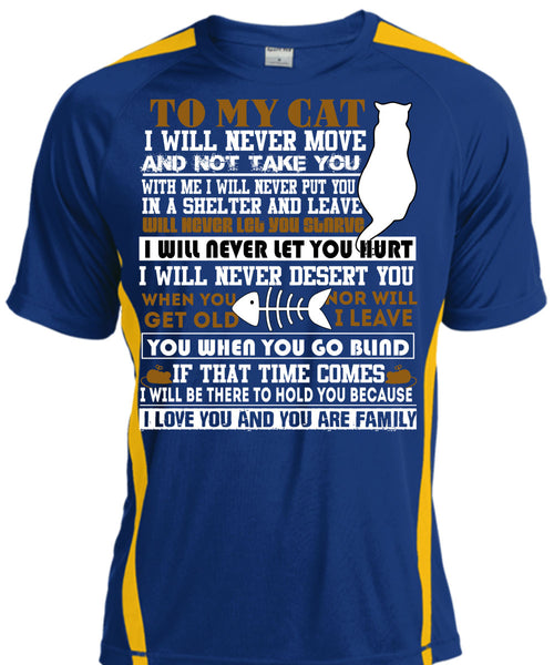To My Cat T Shirt, I Love You T Shirt, Cool Shirt