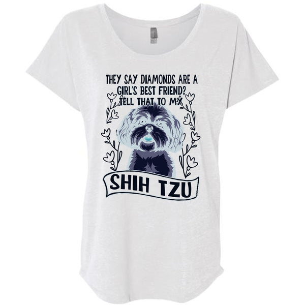 Tell That To My Shih Tzu T Shirt, I Love My Dog T Shirt, Awesome T-Shirts