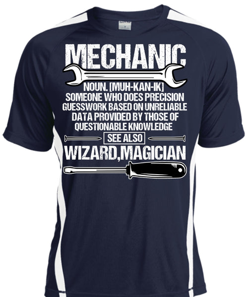 Does Precision Guesswork T Shirt, Being A Mechanic T Shirt, Cool Shirt
