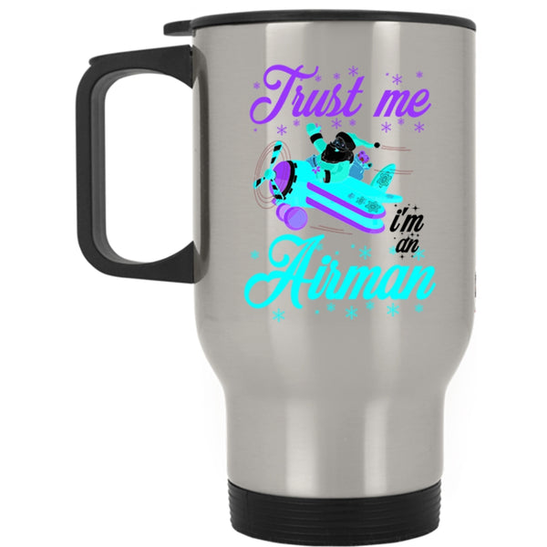 Christmas Gift For Airman Travel Mug, I'm An Airman Mug
