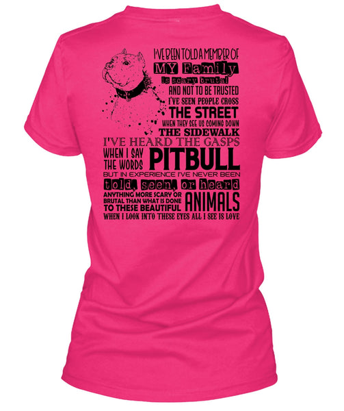 I Say The Words Pit Bull T Shirt, I Love My Dog T Shirt