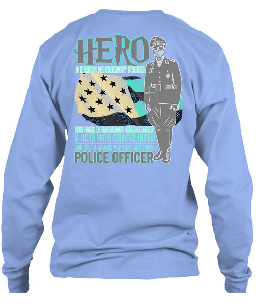 Police Officer T Shirt, I Love Police T Shirt