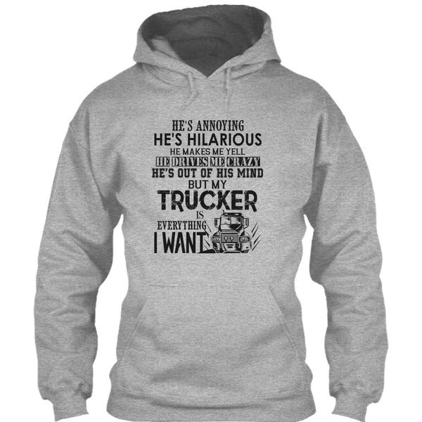My Trucker Is Everything T Shirt, Coolest Trucker T Shirt