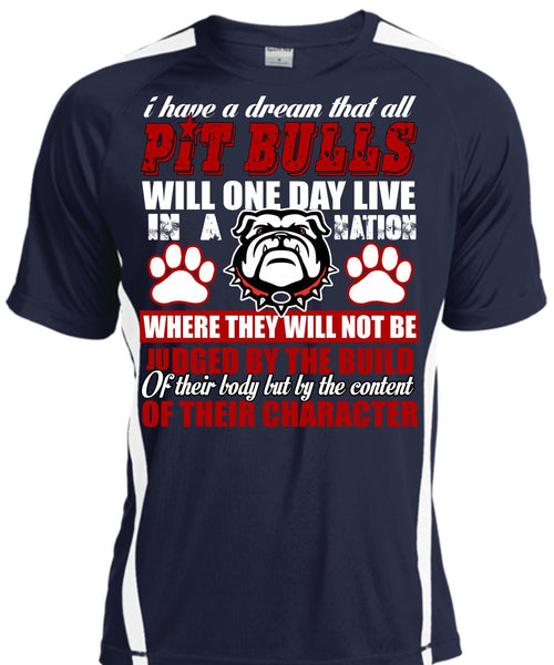 I Have A Dream That All Pit Bulls T Shirt, My Favorite T Shirt, Cool Shirt