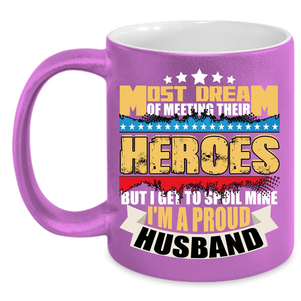 I'm A Proud Husband Coffee Mug, Cool Husband Coffee Cup