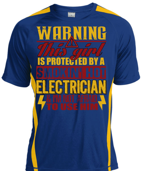 Smoking Hot Electrician T Shirt, Being An Electrician T Shirt, Cool Shirt