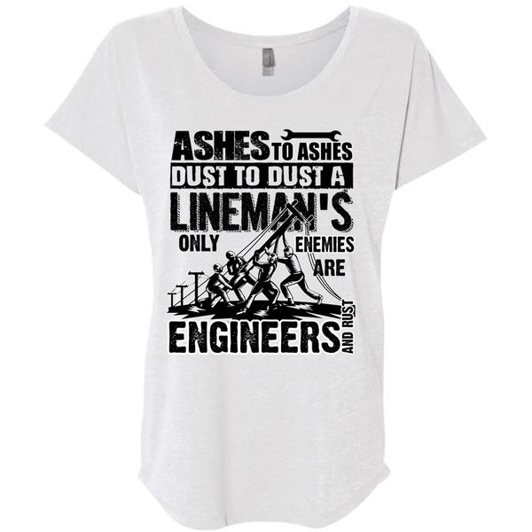 Lineman's Only Enemies T Shirt, I Love Lineman T Shirt, Awesome T-Shirts