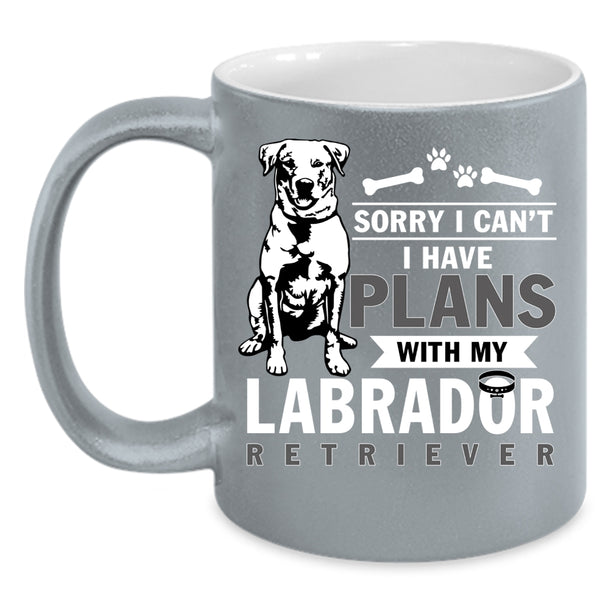I Have Plans With My Labrador Coffee Mug, Dog Lovers Coffee Cup