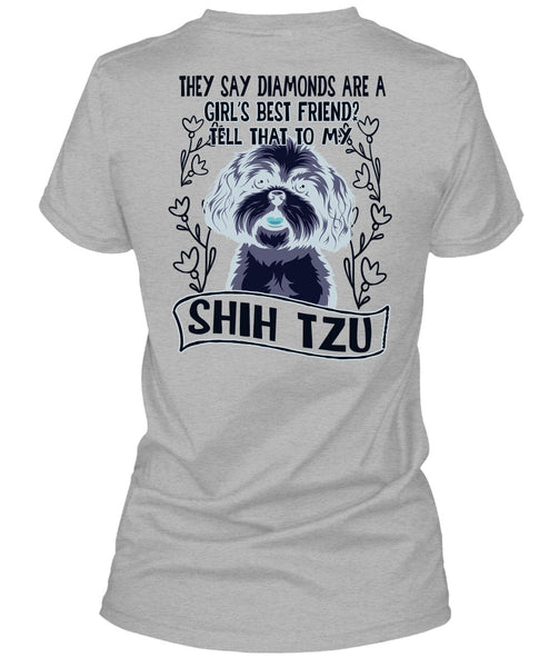 Tell That To My Shih Tzu T Shirt, I Love My Dog T Shirt