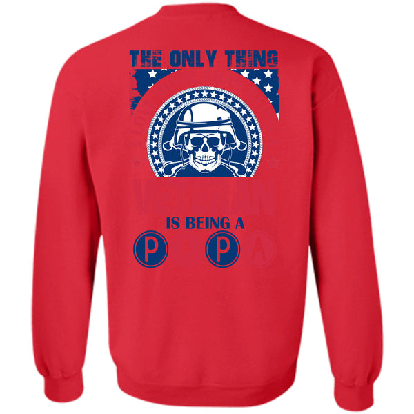 Being A Papa T Shirt, Flag American Sweatshirt