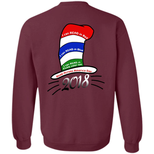 The Cat in the Hat T Shirt, I Can Read In Blue T Shirt, Read Across America Day 2018 Sweatshirt