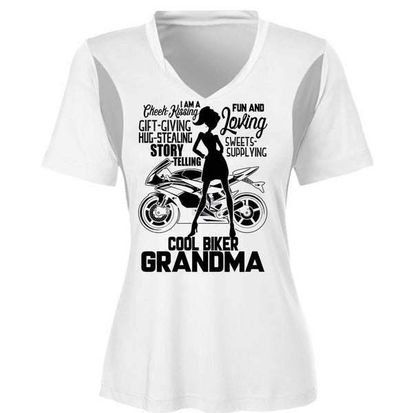 Cool Biker Grandma T Shirt, I Love Biking T Shirt, Awesome T-Shirts