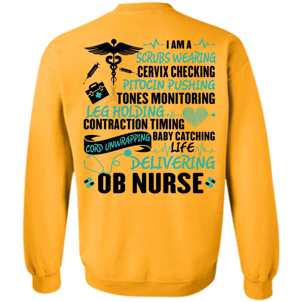 I Love Nurse T Shirt, Life Delivering Ob Nurse Sweatshirt