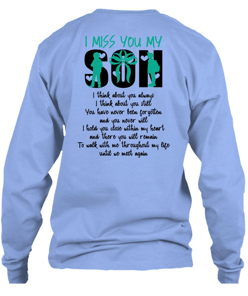I Miss You Son T Shirt, I Love Son T Shirt
