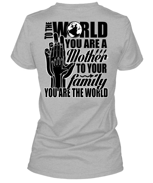 You Are A Mother To Your Family T Shirt, I Love Nanny T Shirt