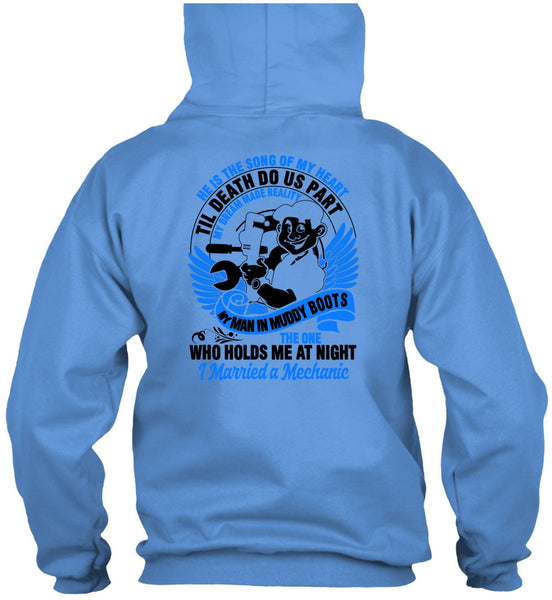 I Married A Mechanic T Shirt, I Love Mechanic T Shirt