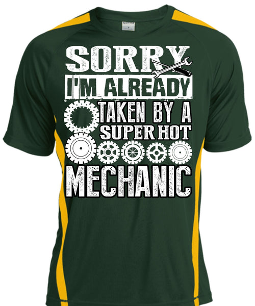 I'm Already Taken By A Mechanic T Shirt, I Love Mechanic T Shirt, Cool Shirt