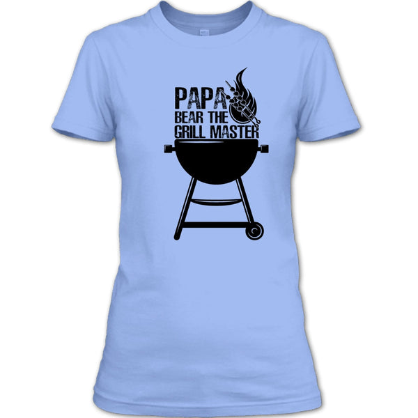 Papa Bear The Grill Master T Shirt, Gift For Papa T Shirt