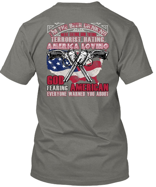 God Fearing American T Shirt, Being A Veteran T Shirt
