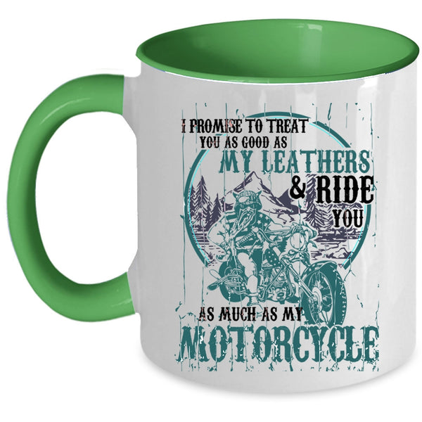 I Love Riding My Motorcycle Coffee Mug, My Motorcycle Accent Mug