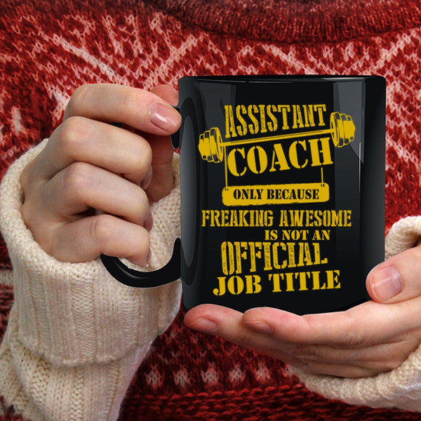 Assistant Coach Coffee Mug, Awesome Assistant Coach Coffee Cup