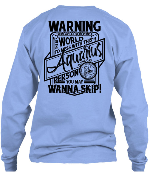 Mess With This Aquarius T Shirt, I Love Aquarius T Shirt