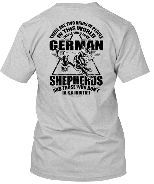 Love German Shepherds T Shirt, I Love Dog T Shirt