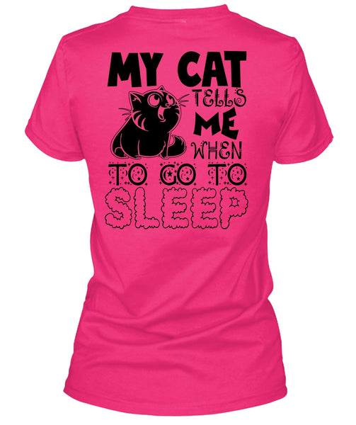 My Cat Tells Me T Shirt, I Love My Cat T Shirt