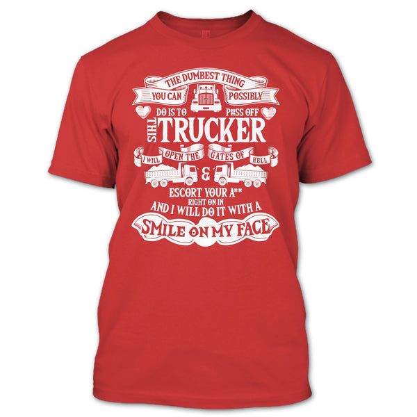 This Trucker T Shirt, Coolest Trucking T Shirt