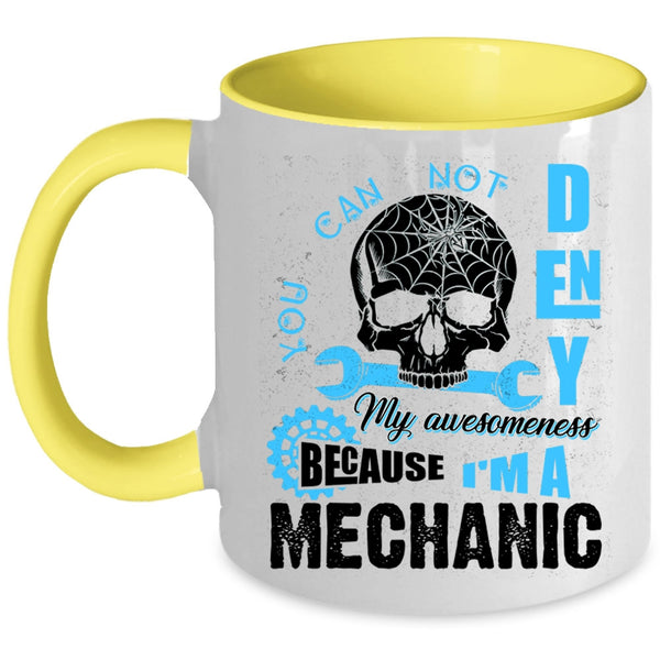 Scary Gift For Mechanics Coffee Mug, I'm A Mechanic Accent Mug