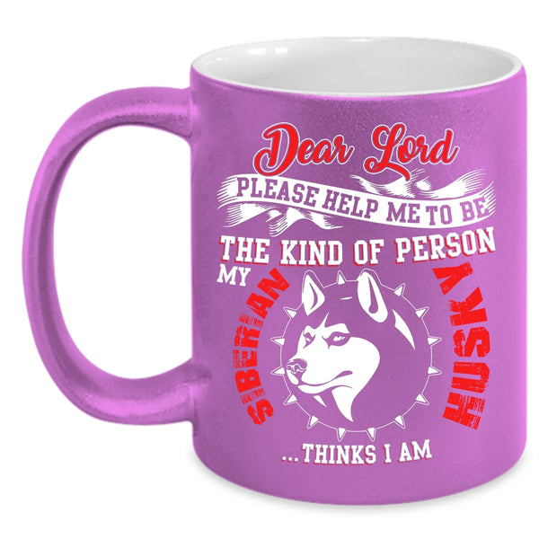 My Siberian Husky Coffee Mug, Cool Siberian Husky Coffee Cup