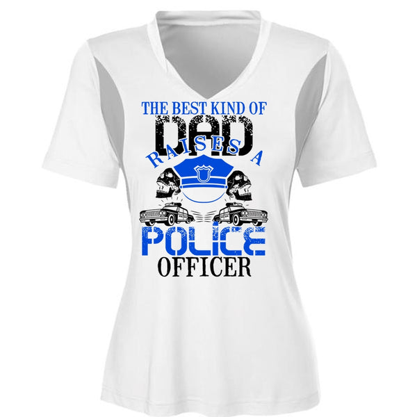 The Best Kind Of Dad Raises A Police Officer T Shirt, I Love Police T Shirt, Awesome T-Shirts