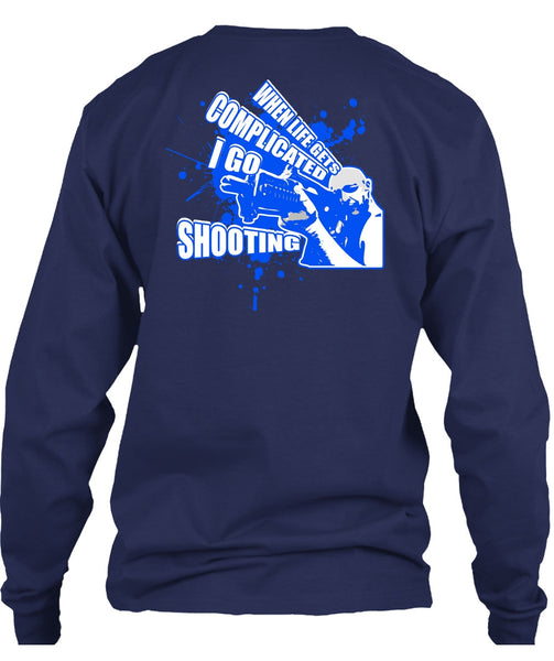I Go Shooting T Shirt, Being A Hunter T Shirt