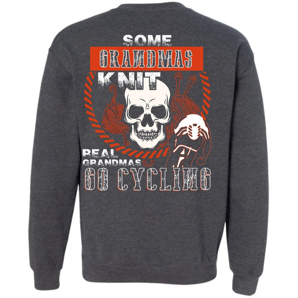 Real Grandmas Go Cycling T Shirt, I Love Biker Sweatshirt