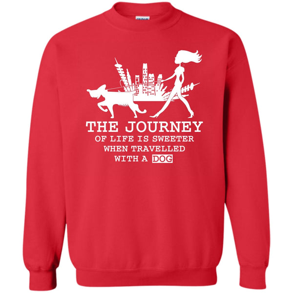 when Travelled With A Dog T Shirt, Coolest Dog Lover Sweatshirt