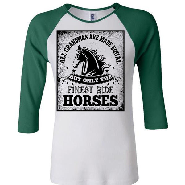 Finest Ride Horses T Shirt, I Love Equestrian T Shirt, Awesome T-Shirts