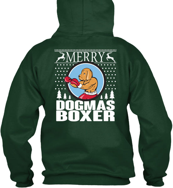 Merry Dogmas Boxer T Shirt, This Girl Loves Christmas T Shirt